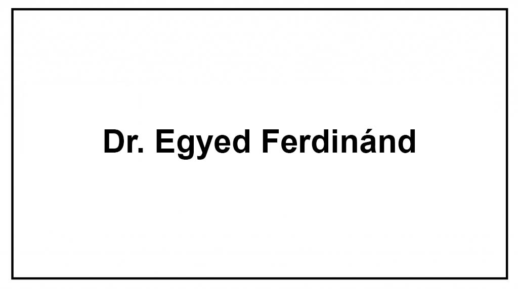 Egyed Ferdinand